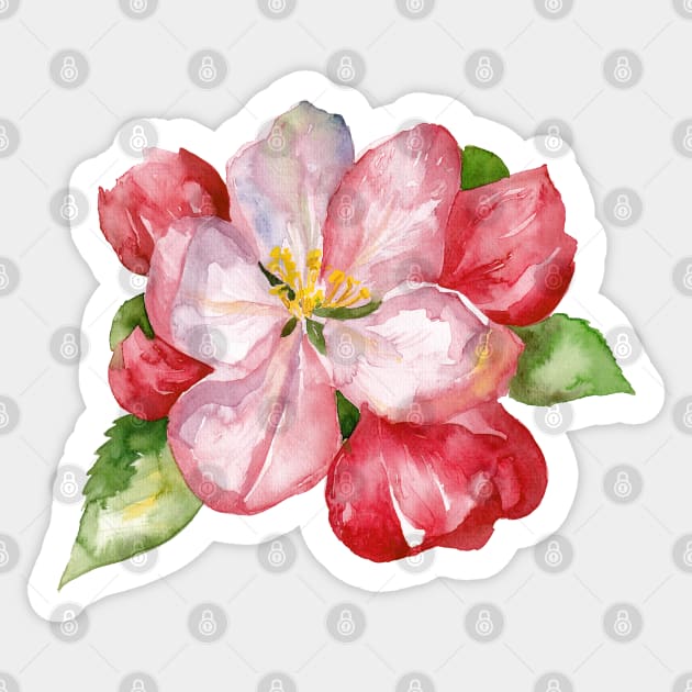 Apple Blossom Sticker by artofsuff